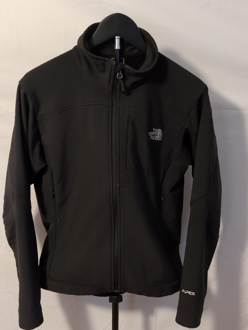 The North Face Black Apex Lightweight Full-Zip Jacket